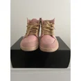 thumbnail image 2 of A i r-Jor-dan 1 Mid Coral Gold Sneakers Size 10.5, 2 of 6