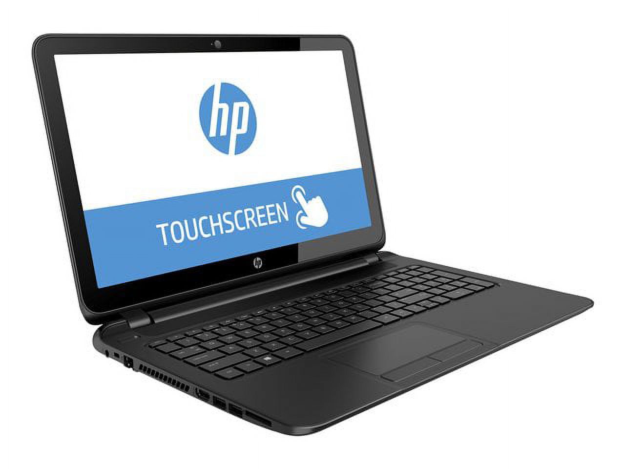 HP Black Licorice 15.6" 15-F387WM Laptop PC with AMD A8-7410 Processor, 4GB Memory, touch screen, 500GB Hard Drive and Windows 10 Home - image 2 of 41