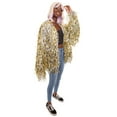 thumbnail image 6 of HPO Adult Tinsel Jacket Unisex Cosplay, Halloween Costume with Loose Fit, Large, 6 of 7