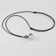 thumbnail image 4 of Collar de Botella de Perfume de Cadena de Cuerda de Nylon Ajustable Rosa, 4 of 7