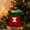 S, variant on 26 Letter Christmas Gift Bags - 12.2x14.96in Red Drawstring Storage Bags,Reusable Holiday Tote for Small Gifts & Tree Decor (Santa/Snowflake Pattern)