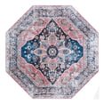thumbnail image 2 of Unique Loom Yara Collection Area Rug - Aramis (7' 10" Octagon Navy Blue/Beige), 2 of 6