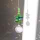 thumbnail image 4 of Crystal Windchimes Indoor Outdoor Wind Chimes Garden Yard Decoration () Verde, 4 of 7