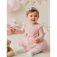 thumbnail image 3 of Vestido de Tul Rosa con Flores para Bebé Niña PATPAT 3-6 Meses, 3 of 7