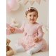 thumbnail image 3 of Vestido de Tul Rosa con Flores para Bebé Niña PATPAT 3-6 Meses, 3 of 7