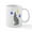 White, variant on CafePress - Grey Wolf Mug - 11 oz Ceramic Mug - Novelty Coffee Tea Cup