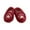 Red, variant on Mens and Womens Furry Shoes Fluffy Plush Cute Cat Claws Cover Heel Memory Foam Thick Bottom Soft Sole Comfortable Non-Slip Warm Winter Home Slippers White