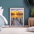 thumbnail image 2 of Wdftyju Ronda completa diamante pintura costa atardecer rhinestone mosaico hogar pared arte artesanía Wdftyju 4qa6rj7yp0tb1dd5, 2 of 9
