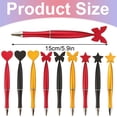 thumbnail image 4 of 1 Pack 10ml Cute Novelty Ballpoint Pens,Star Shaped Pens Retractable Decorative Pens For Valentine's Day Christmas & Favors Fun Pens, 4 of 4
