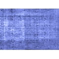 thumbnail image 1 of Ahgly Company Machine Washable Indoor Rectangle Abstract Blue Contemporary Area Rugs, 3' x 5', 1 of 4