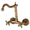 thumbnail image 4 of Lipstore Wall Mount Kitchen Faucet Hot and Cold Water Faucet for Home Outdoor Laundry tall, 4 of 7