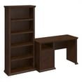 thumbnail image 2 of Yorktown Home Office Desk and Bookcase in Antique Cherry - Engineered Wood, 2 of 7