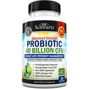 BioSchwartz Advanced Strength Probiotic 40 Billion Cfu 60 Caps