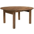 thumbnail image 2 of Flash Furniture HERCULES Series Round Dining Table | Farm Inspired, Rustic & Antique Pine Dining Room Table, 2 of 11