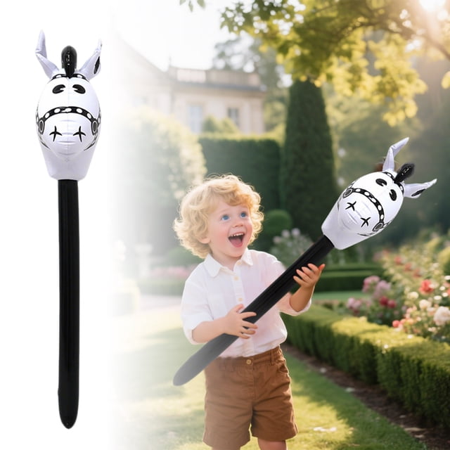 Inflatable Toy Inflatable Gunhorse for Halloween Western Cowboy Baby Bathing Birthday Party Decorations Props for Kids