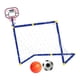 thumbnail image 3 of Aro de baloncesto con portería de fútbol, equipo de entrenamiento, portería de fútbol compacta y fácil de montar, tablero de baloncesto para entrenamiento en gimnasio, 3 of 8