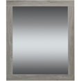 thumbnail image 1 of Relax Framed Rectangular Mirror - Pale Grey, 36" x 30", 1 of 2