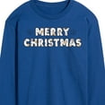 thumbnail image 3 of Disney Winnie The Pooh - Merry Christmas Characters - Men's Long Sleeve T-Shirt, 3 of 5