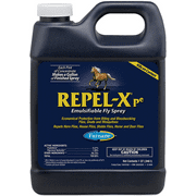 Farnam Repel-X Pe Emulsafiable Fly Spray for Horses, Concentrate, 32 Oz