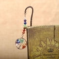 thumbnail image 4 of Chakra Crystal Bookmark Vintage Metal Tree Bookmarks for Women Student Teacher Graduation Christmas Gift, 4 of 5