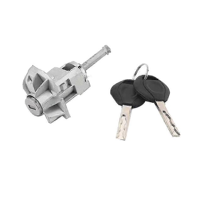 Adecuado para el conjunto de cilindro de cerradura de puerta de la Serie 3 E46 de 2001-2006, con 2 llaves 51217019976 Delantero derecho s20241212291