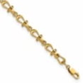 thumbnail image 2 of Auriga 14k Yellow Gold Mariner's Link 7.5inch Bracelet for Women, 2 of 6