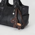 thumbnail image 5 of Cartoon Horse PU Leather Keychain For Backpack Bags Keys Enhancement Soft Bag Charm Comfortable Adorable Look, 5 of 9