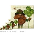 thumbnail image 4 of Sullivans Darren Gygi St. Pat'S Gnome Museum Quality Giclee Print, Gallery Wrapped, Handcrafted in USA 9"W x 9"L Multicolored, 4 of 4