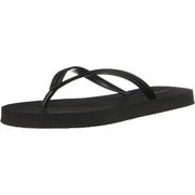 Old Navy Women Beach Summer Casual Flip Flop Sandals (8, Black)