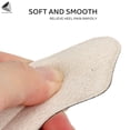 thumbnail image 4 of PULLIMORE 3 Pairs Heel Grips Liners Pads Heel Pain Relief Cushions Inserts for Men Women (Beige), 4 of 9