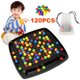 thumbnail image 4 of Juego Mesa Ajedrez DQrwqpou Colorido Tablero Magnético 120 Piezas, 4 of 9