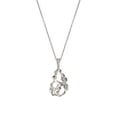 thumbnail image 1 of Sterling Silver Nugget Pendant Necklace, 18", 1 of 1