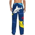 thumbnail image 3 of Disketp Cartoon Shark Men'S Pajama Pants - Ultra Soft Fleece Sleep And Lounge Pants (Size: S-Xxl), 3 of 9