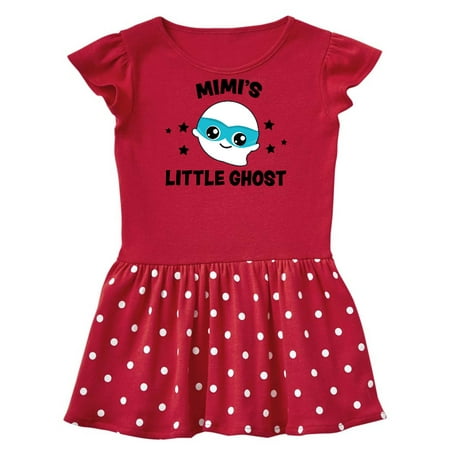 

Inktastic Cute Mimi s Little Ghost with Stars Gift Baby Girl Dress