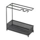 thumbnail image 1 of Organizador de fregadero de cocina, soporte para esponja, escurridor de hierro para trapos de cocina, cepillo para jabón de platos M, 1 of 9