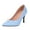 Blue, variant on Vedolay High Heels Summer High Heel Pumps for Women Closed Toe Heels Bride Wedding Evening Party Dress Shoes,Blue 8.5