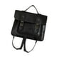 thumbnail image 5 of Mochila Bolso de hombro para niñas Bolso escolar Bolsillos múltiples Correa ajustable PU Negro Zulema Tote de hombro, 5 of 8