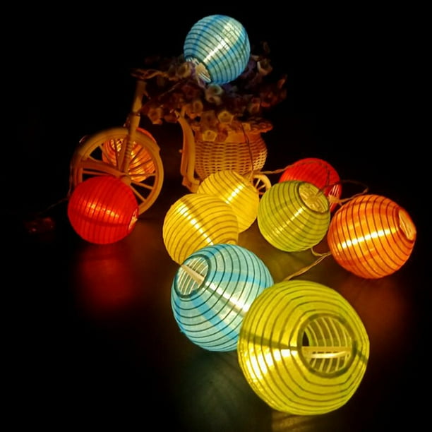 Laklulu - Guirnalda de luces solares para exteriores, 6,5 metros, 30 LED, 8 modos, iluminación solar impermeable para jardín, balcón, patio, boda, decoración de fiesta de Navidad