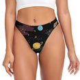 thumbnail image 1 of Fotbe Galaxy Tanga Sin Costuras para Mujer con Estampado – Panties Invisibles, Transpirables y Cómodos para Uso Diario-Large, 1 of 6