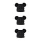thumbnail image 3 of Sombrero Multicolor Minnieouse de Tejido mixto Diseño de doble capa para niños Negro, 3 of 6