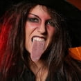 thumbnail image 2 of Lengua falsa de Halloween, 2 piezas, trucos realistas, lenguas artificiales, accesorio, lengua horrible, bromas desagradables de Halloween, trucos de broma, 2 of 4