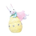 thumbnail image 1 of pitrice Easter Bunny Figurine Decorative Tabletop Ornament Desk Office Bookshelf Style D for Style D, 1 of 6