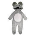 thumbnail image 4 of Kit 3 Mamelucos con Gorro Bordado Kiss Conejo Gris, Monstruo, Koala Baby Kisses  KitB306, 4 of 5