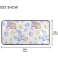 thumbnail image 3 of Coolnut Easter Bunny Eggs Kitchen Rug, 39"x20" Non-Slip Bath Rugs, Anti Fatigue Runner Comfort Floor Mat for Kitchen Washroom Bedroom, 3 of 7
