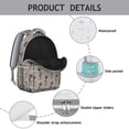 thumbnail image 4 of German Shorthaired Pointer Backpack for School,Cute School Bag,Schoolbag with Adjustable Shoulder Straps & Padded Back,15.3"x11"x7.1".﻿, 4 of 6