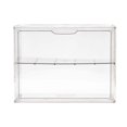 thumbnail image 3 of Organizador de bolsos transparente Caja de almacenamiento Caja de presentación Caja de zapatos apilable Almacenamiento con compartimento Gloria Vitrina transparente, 3 of 7
