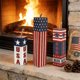 thumbnail image 4 of 3 Pieces 4th of July Block Centerpieces for Table Decorations, Rustic Patriotic Tiered Tray American Stars and Stripes Table Centerpieces for Memorial Day Party Supplies, 4 of 6