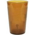 thumbnail image 6 of TrueCraftware-Set of 12 Pebbled Tumbler/Drinking Cups 9-1/2-Ounce Amber Color- Reusable Premium Water Iced Tea Glasses Stackable Dishwasher Safe Break-Resistant for Home and Restaurants, 6 of 6