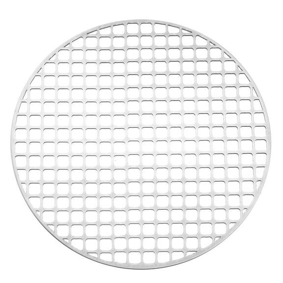 Uxcell Round Barbecue Grill Mesh Grate 9" Square Stainless Steel BBQ Mesh Rack