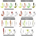 thumbnail image 4 of Ourlova 40pcs Fishing Lure Set With Hooks Lightweight Waterproof Lure Bait With Transparent 5 Compartment Tackle Box, 4 of 9